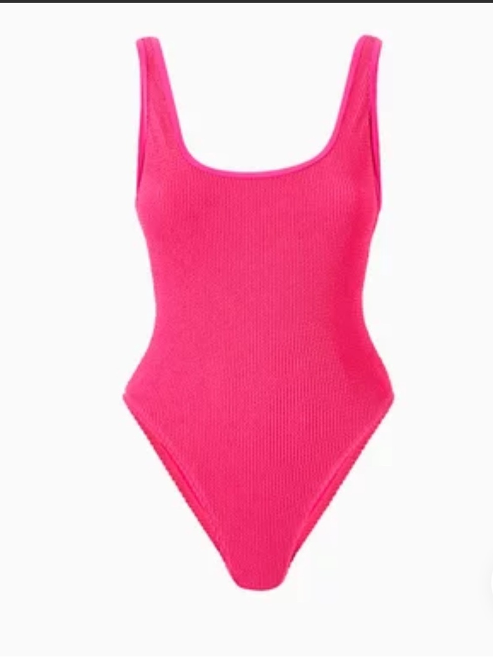 Good American Hot Pink One-Piece Swimsuit S/M New - Picture 3 of 8